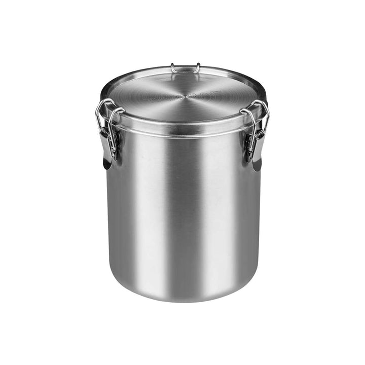Stainless Steel Pet Food Storage Container 1000ml - Airtight Dog Cat Food Bin