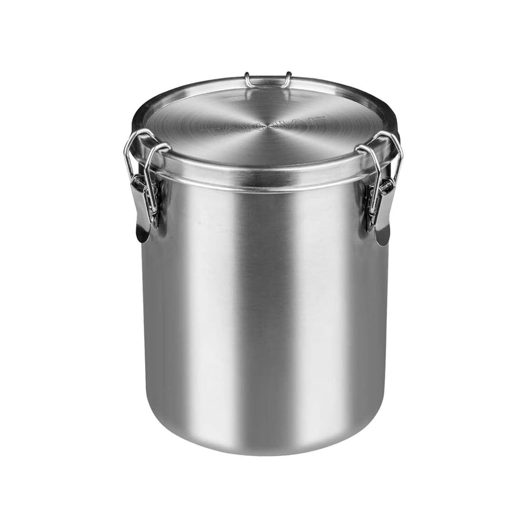 Stainless Steel Pet Food Storage Container 1000ml - Airtight Dog Cat Food Bin