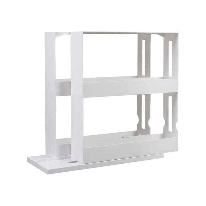 Slide Cabinet Organiser Rack Storage Pantry Kitchen Shelf Spice Jars Can Holder