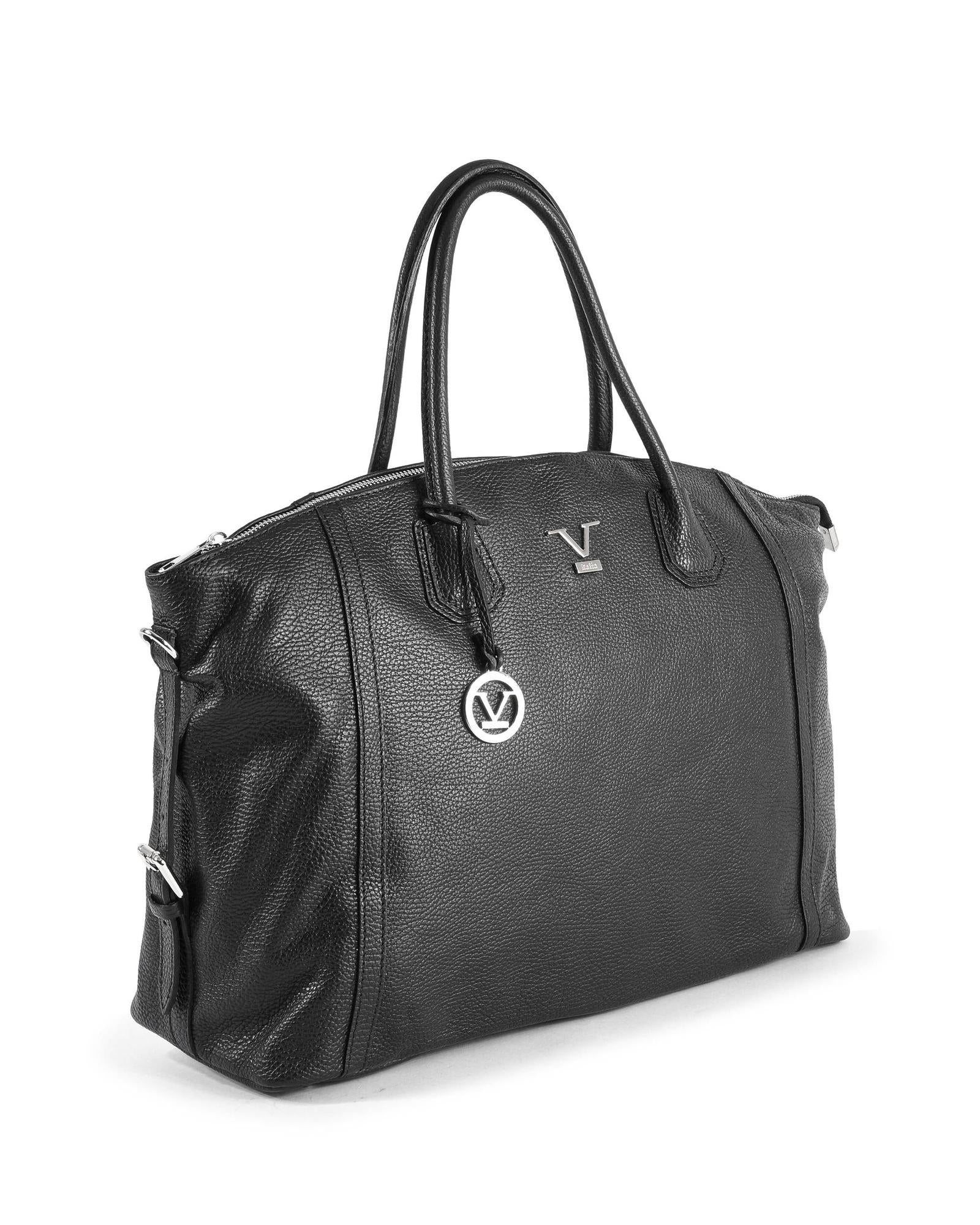 V Italia by Versace Leather Handbag - One Size