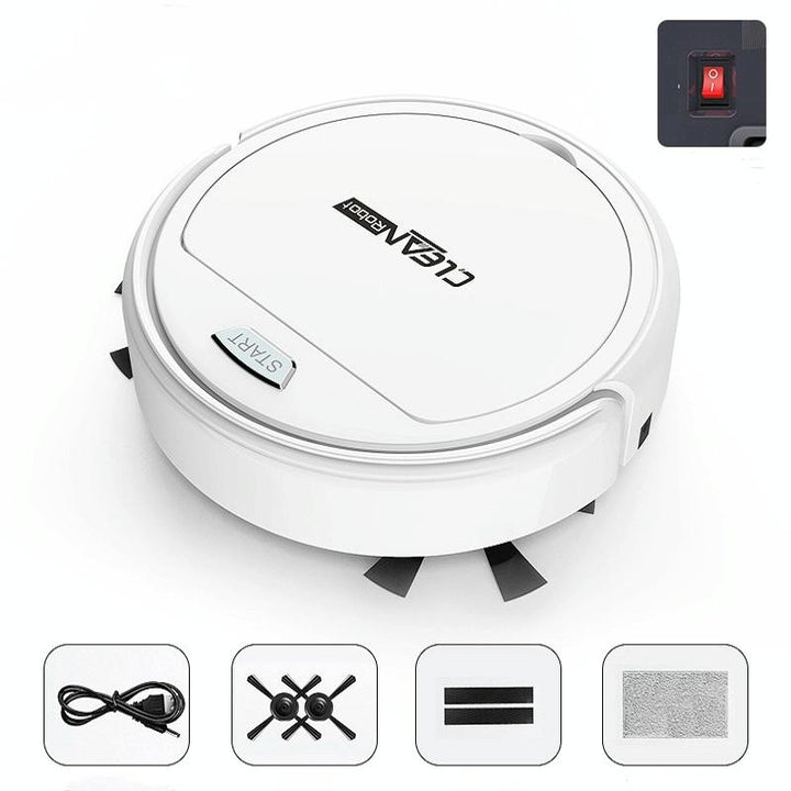 Smart Household Sweeping Robot - Automatic - Black