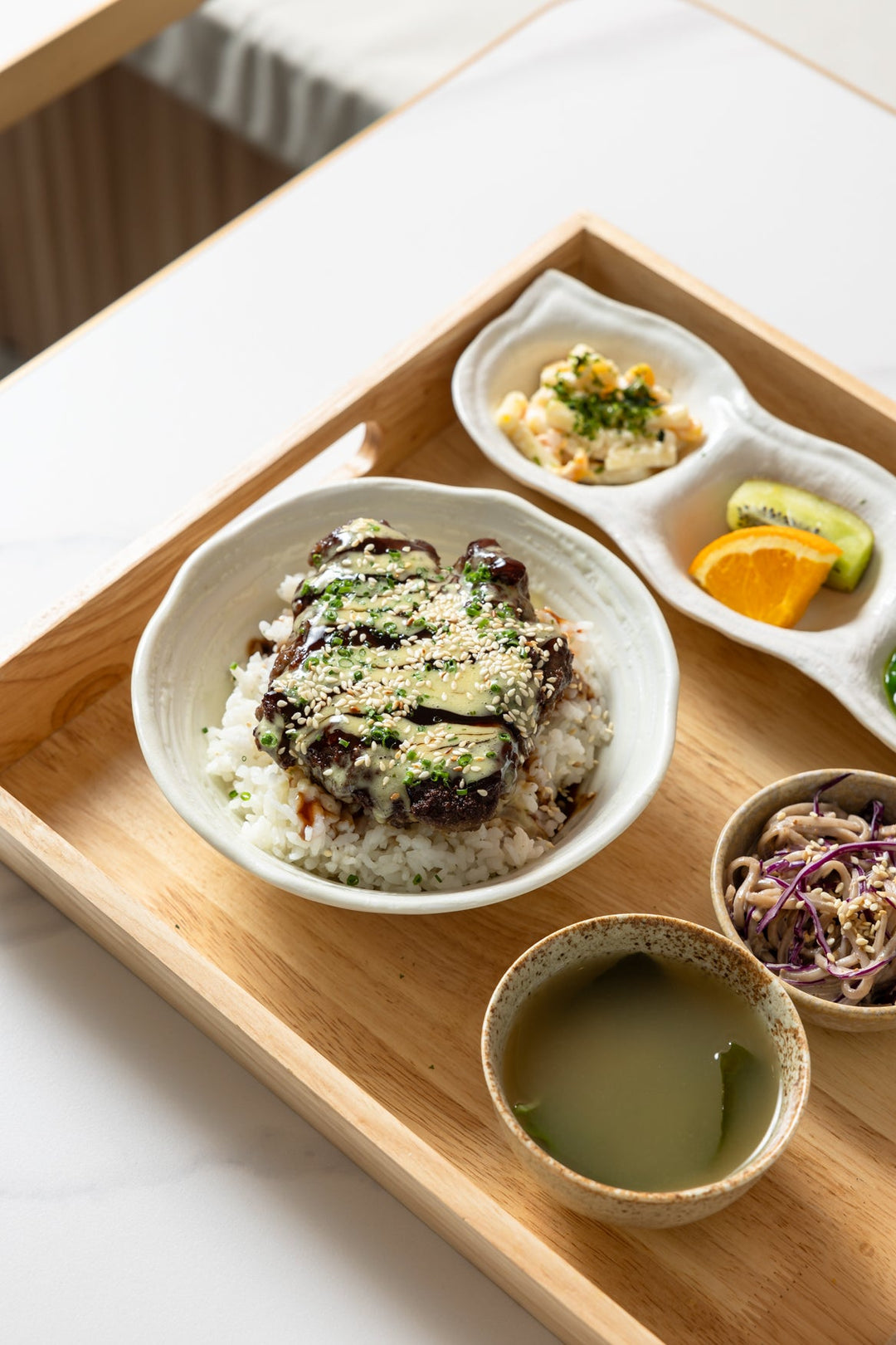 Tapas Plate 16cm White Spiral Glaze