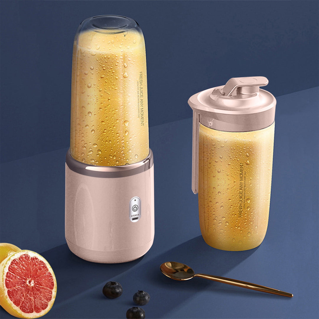 Portable USB Rechargeable Blender Cup Pink - Personal Smoothie Juicer