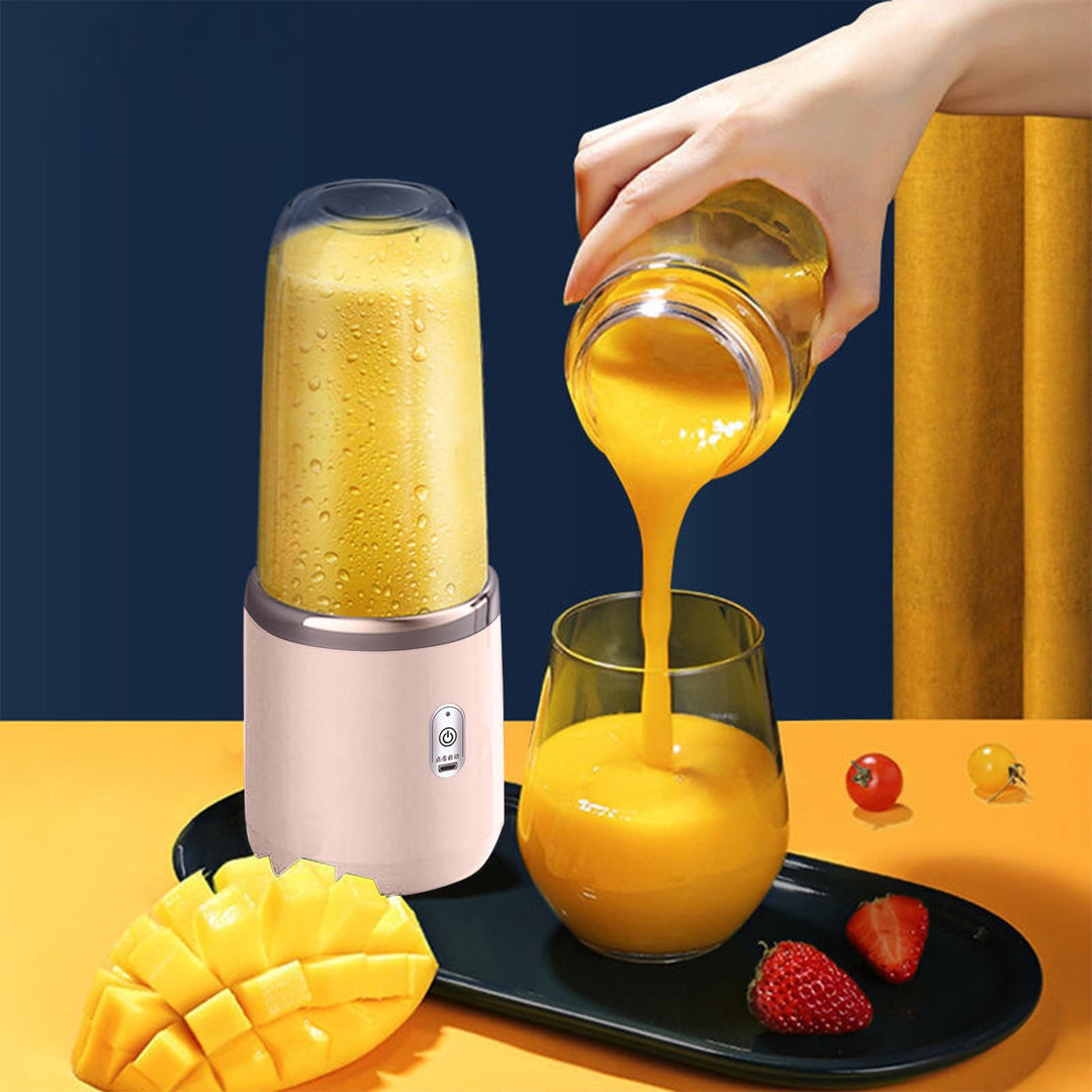 Portable USB Rechargeable Blender Cup Pink - Personal Smoothie Juicer