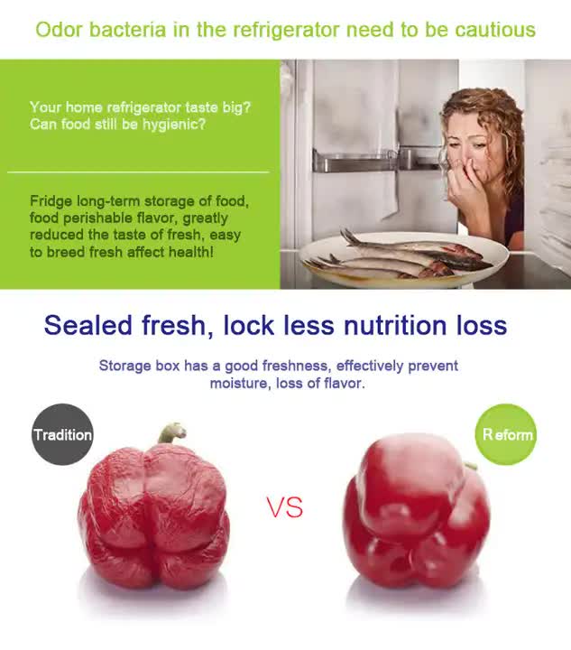 Round Food Storage Containers 4PCS Green - Airtight BPA-Free Microwave Safe Set