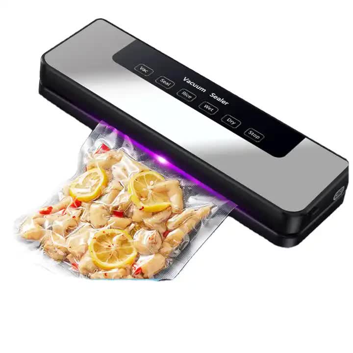 Automatic Vacuum Sealer for Food Storage - Dry & Wet Sealing Machine