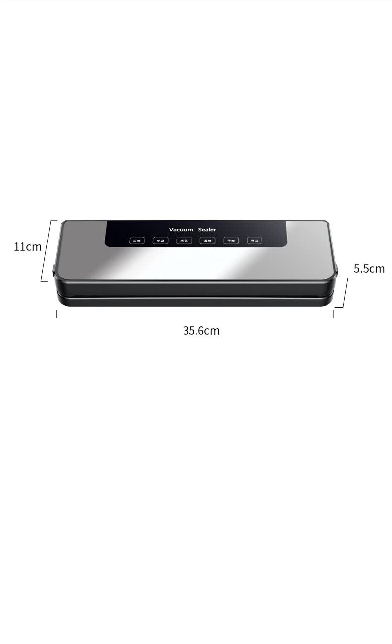 Automatic Vacuum Sealer for Food Storage - Dry & Wet Sealing Machine