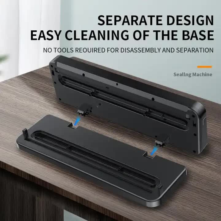 Automatic Vacuum Sealer for Food Storage - Dry & Wet Sealing Machine
