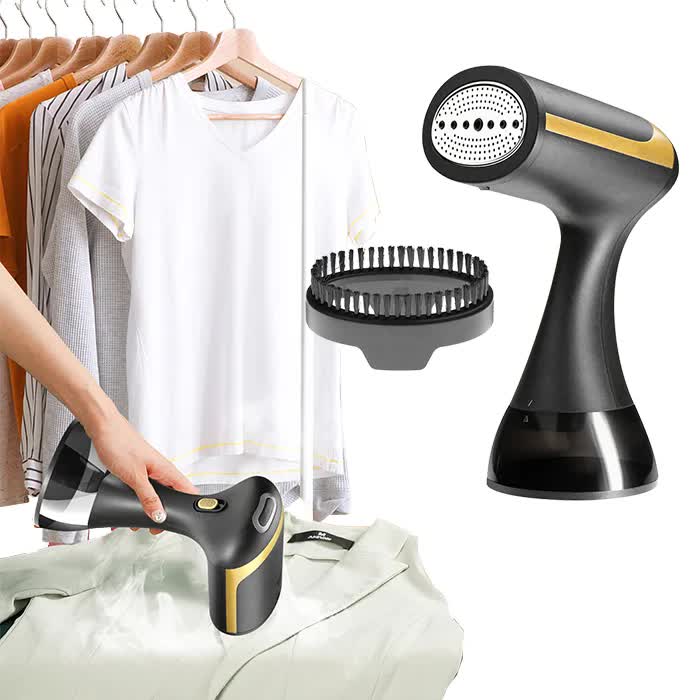 White Handheld Garment Steamer Portable Mini Steam Iron | Wrinkle Remover
