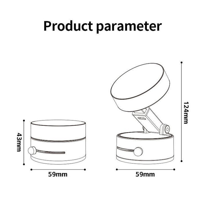 Foldable Vacuum Suction Phone Stand Gray for Car Navigation