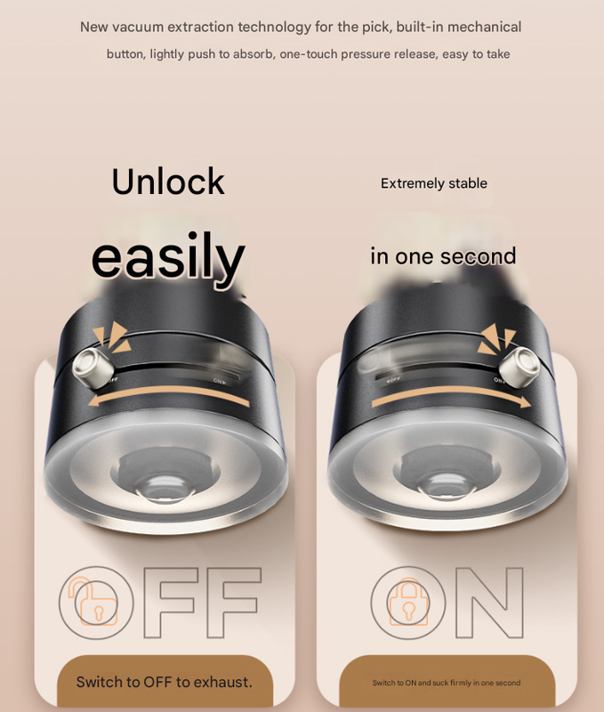 Multi-Functional Magnetic Phone Holder Suction Cup Stand Black