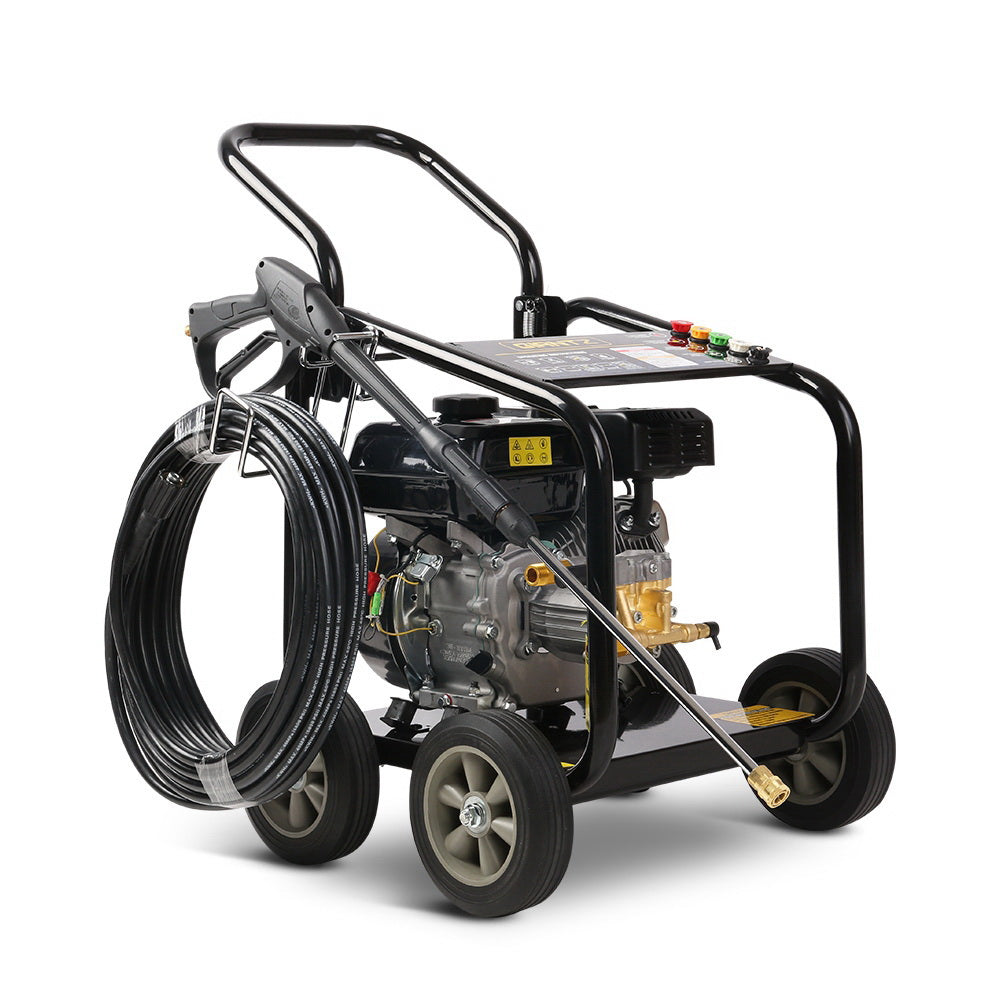Giantz 4800PSI Petrol High Pressure Washer 10HP 20M Hose - Heavy Duty Cleaner