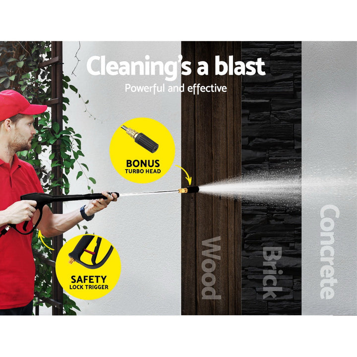Giantz 4800PSI Petrol High Pressure Washer 10HP 20M Hose - Heavy Duty Cleaner