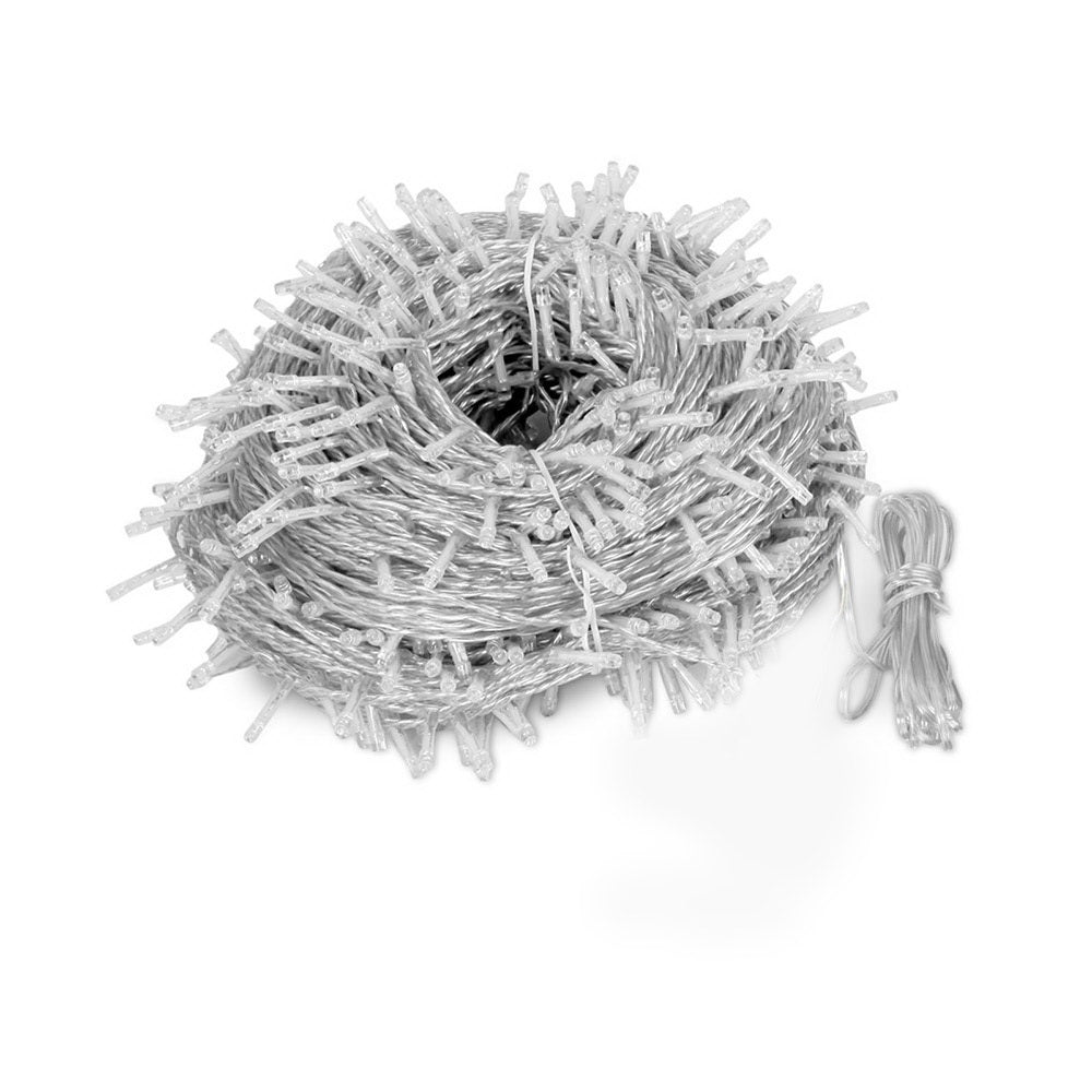 Christmas Icicle Lights 32M 960 LED Multi-Colour - Outdoor Indoor Jingle Jollys