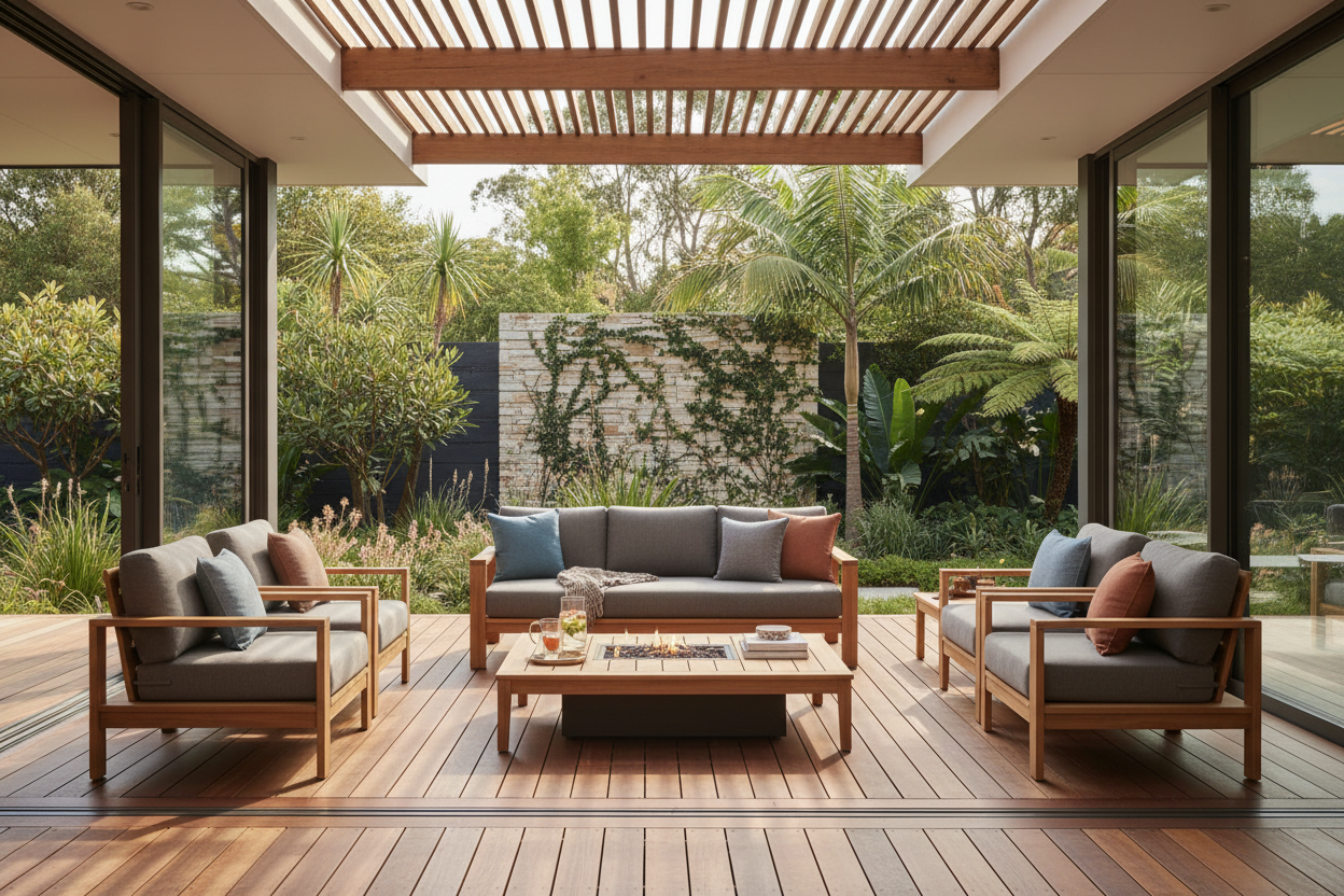 outdoor furniture setting