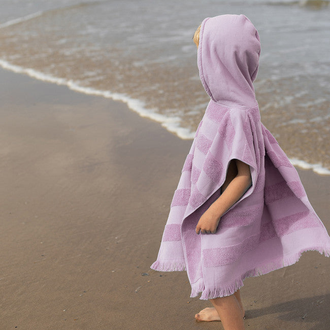 Canningvale Kids' Hooded Beach Towel - Denim or Lilac